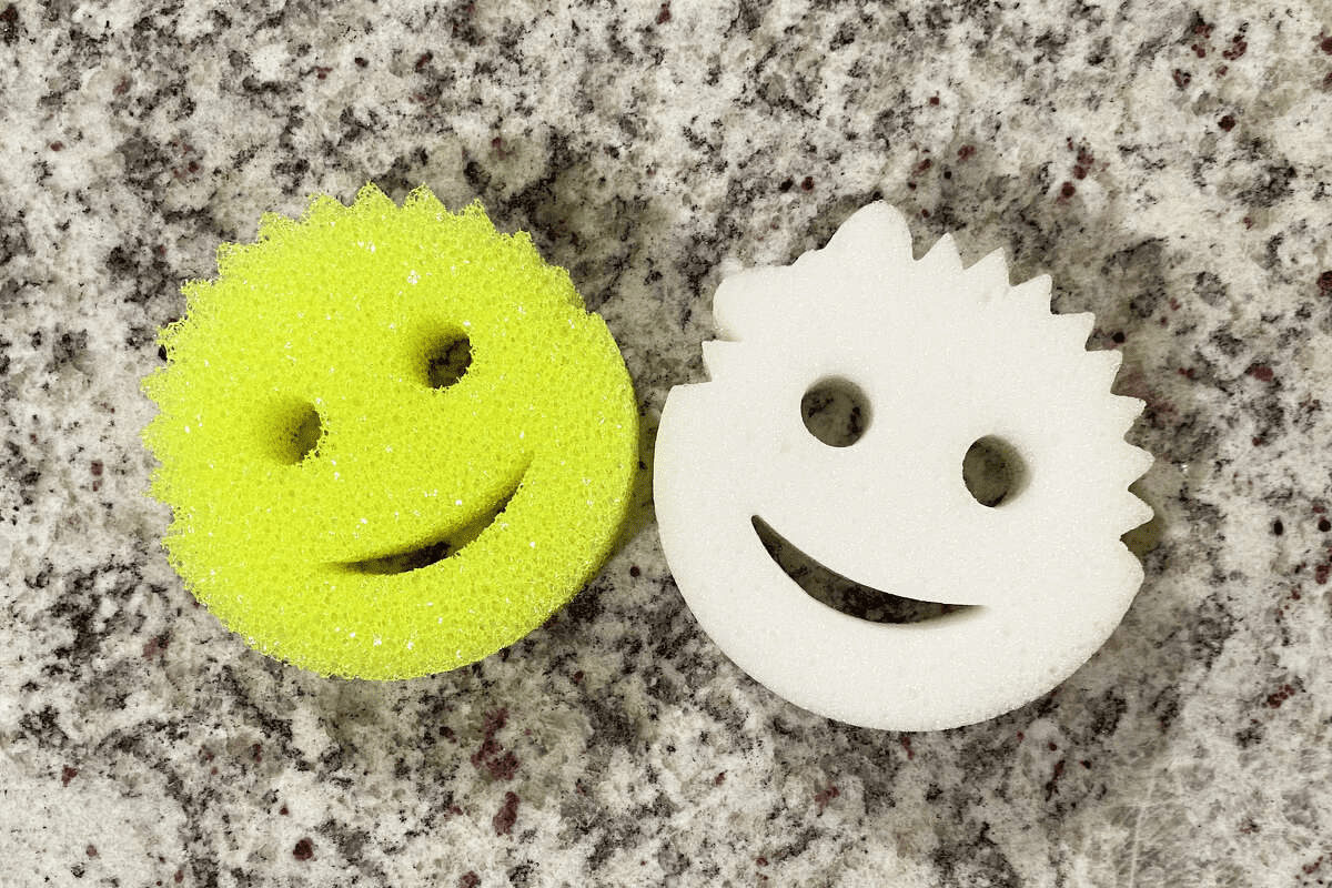 Meet the Scrub Daddy Product Family  Smiling Scrubbers, Sponges, Erasers,  Souring Pads & More